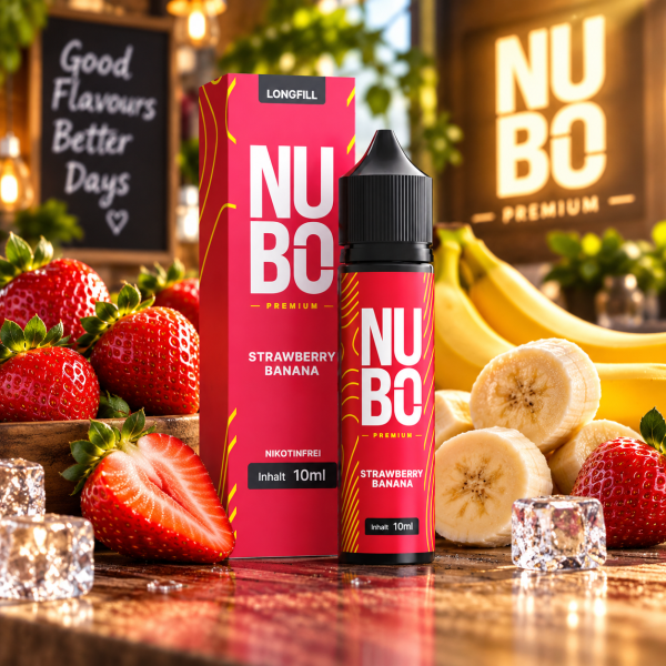 NUBO Strawberry Banana Aroma 10ml