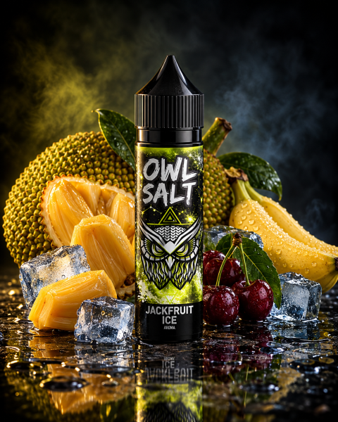 OWL SALT Jackfruit Ice Longfill 10 ml | 60 ml Aroma