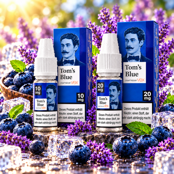 Tom Klarks Toms Blue Nikotinsalz Liquid 10ml