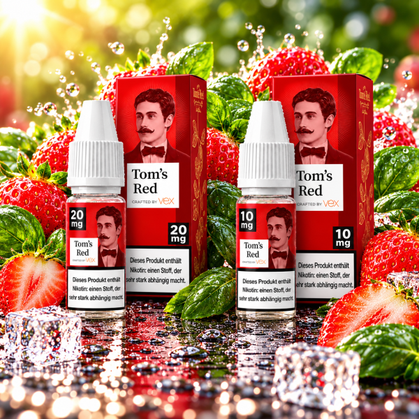Tom Klarks Toms Red Nikotinsalz Liquid 10ml