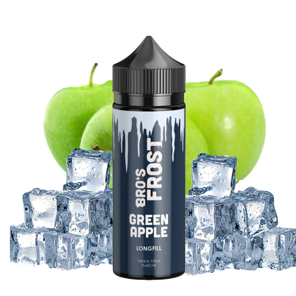 Bro´sFrost Green Apple ICE 10ml Aroma longfill