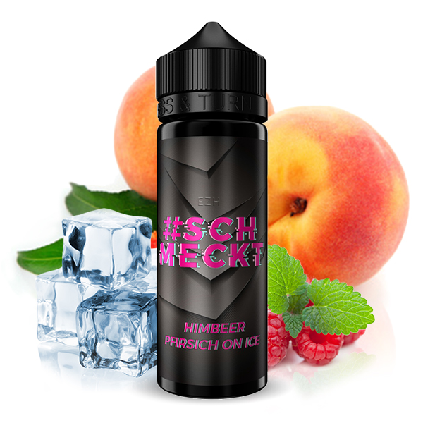 #Schmeckt- Himbeer Pfirsich on Ice Aroma 10ml Longfill