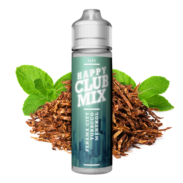 Happy Club Mix Panama City Tobacco Menthol 10ml Aroma longfill