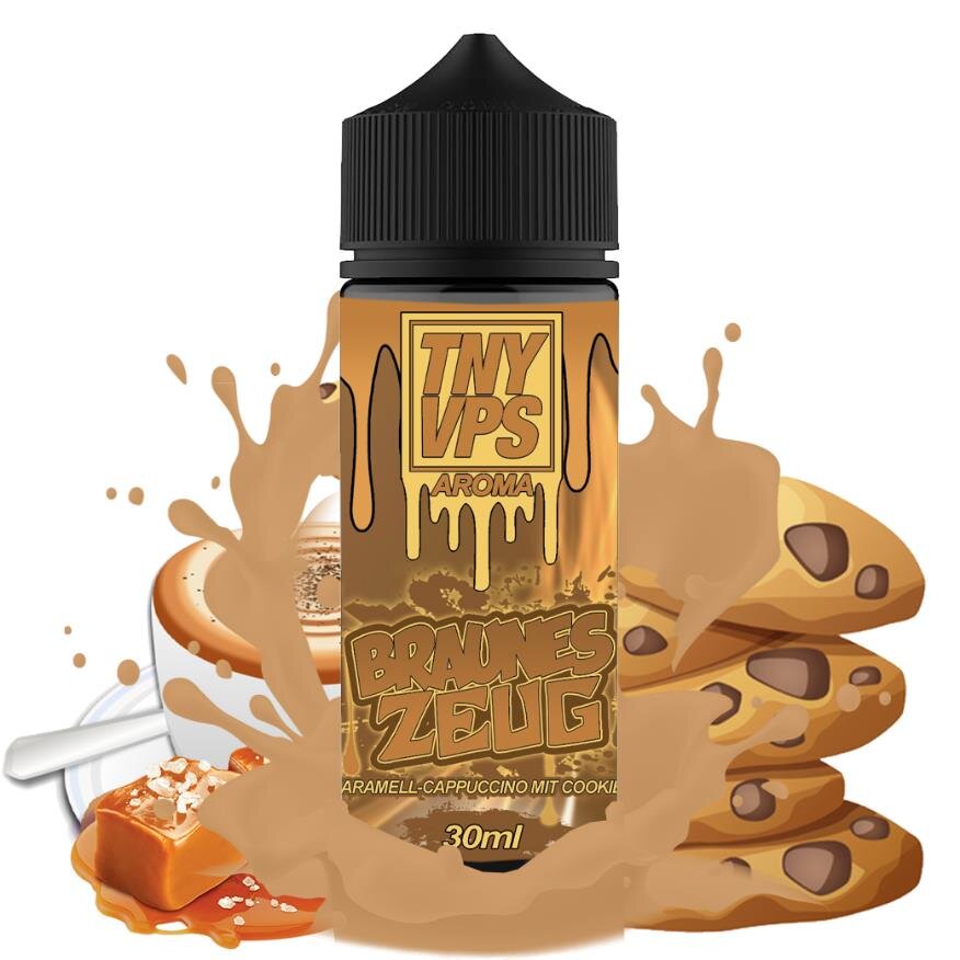 Tony Vapes - Braunes Zeug Aroma 10ml Longfill