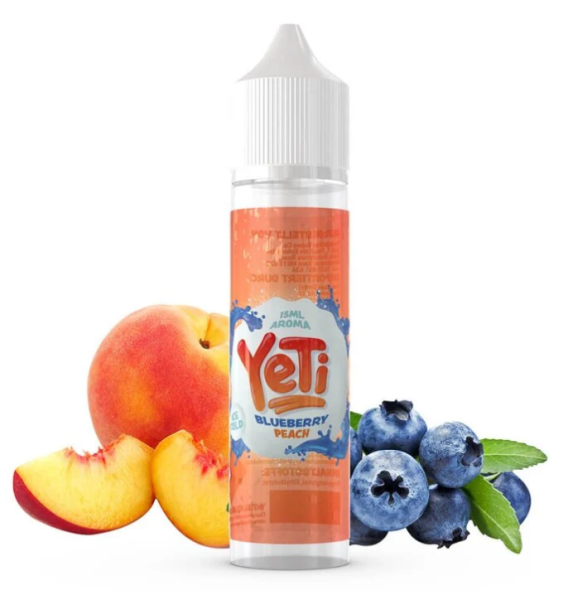 Yeti Blueberry Peach 15ml Aroma longfill