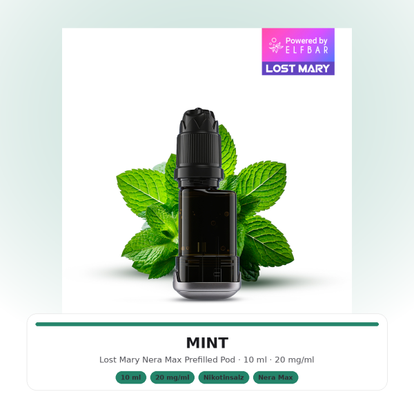 Mint 10ml/20mg